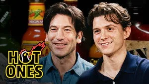 Tom Holland and Jon Bernthal Team Up While Eating Spicy Wings