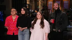 Selena Gomez with Post Malone